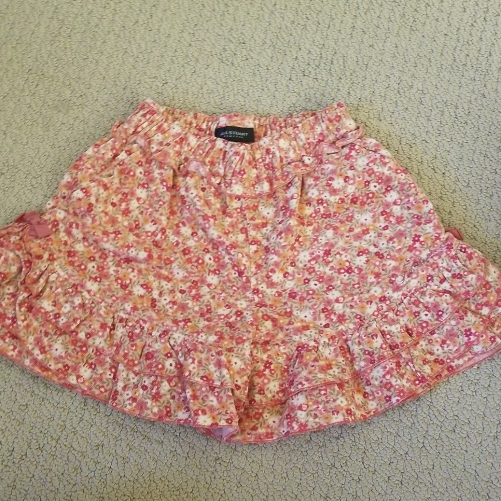 Jill Stuart NY floral shorts girls s8 120